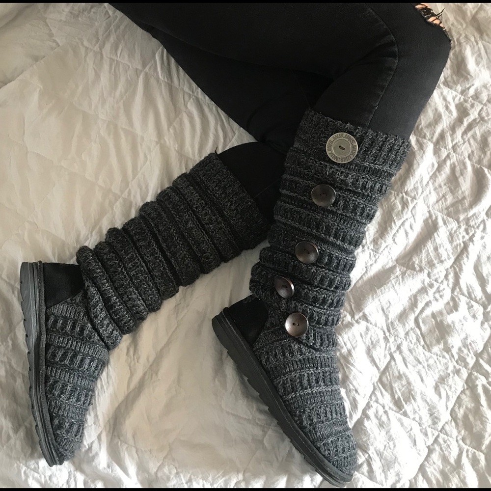 Muk Luks Slouch Sweater Boots